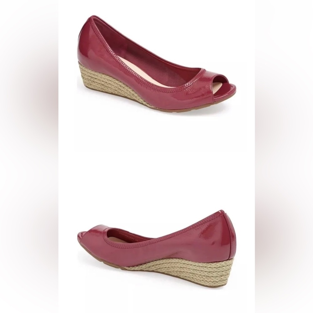 Cole Haan Women's Pink Wedge Shoes (8.5)
